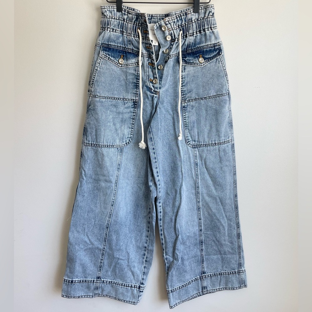 Habitual Wide Leg Cropped Jean